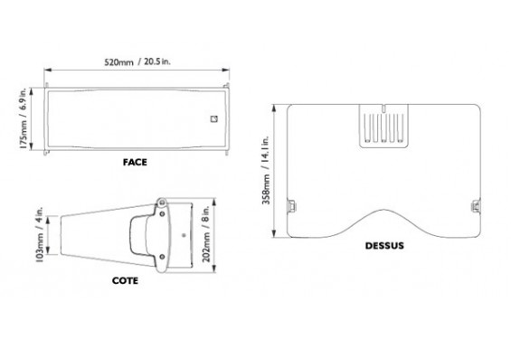 L-ACOUSTICS - Enceinte ultra compacte WST passive 2 voies KIVA - RAL (Neuf)