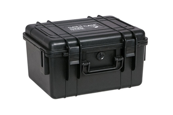 DAP AUDIO - DAILY CASE 7 suitcase flight case - 280x230x155mm - Black (New)