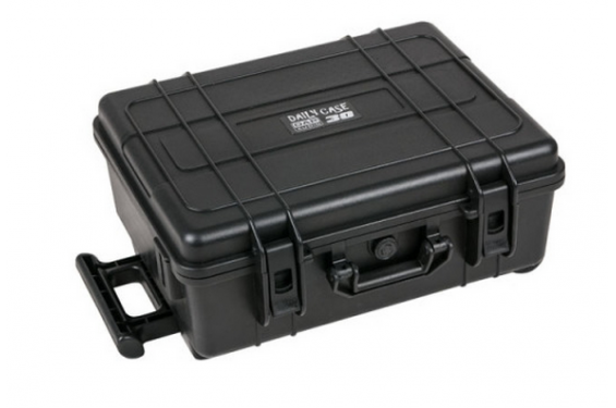 DAP AUDIO - Flight-case valise DAILY CASE 30 - 515x435x230mm sur roulettes - Noir (Neuf)