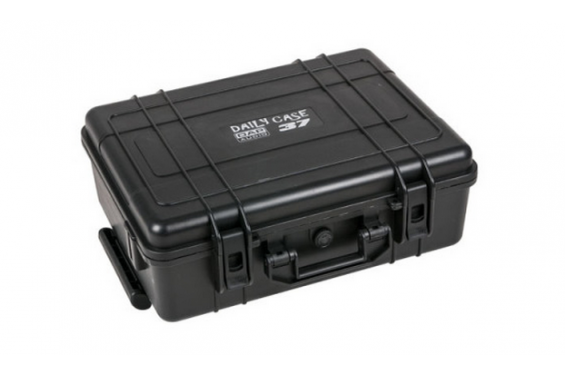 DAP AUDIO - Flight-case valise DAILY CASE 37 - 560x450x230mm sur roulettes - Noir (Neuf)
