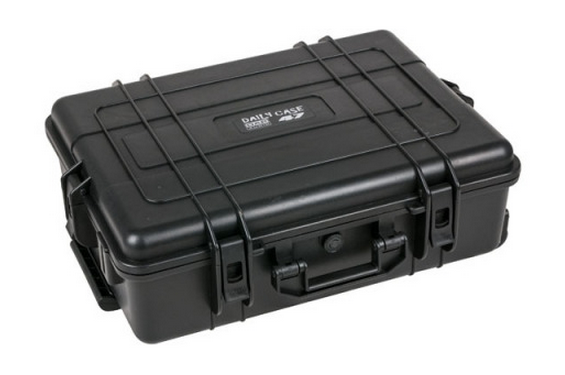 DAP AUDIO - DAILY CASE 47 suitcase flight case on wheels - 665x500x230mm - Black (New)