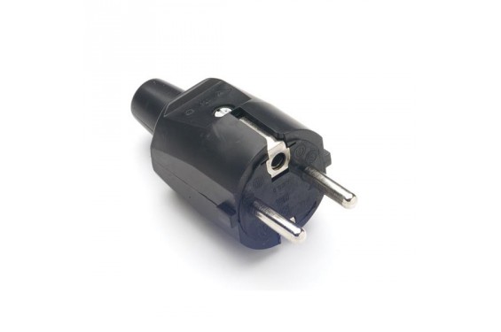 Male plug PVC 16A 220V (New)