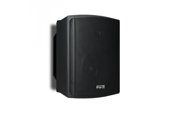 APART - 5,25" design loudspeakerset with remote control - 2x30W into 4 ohms - SDQ5PIRBL - Black (New)