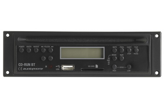 AUDIOPHONY - CD RUN BT - Lecteur CD / USB / SD et Bluetooth pour enceintes portables (Neuf)