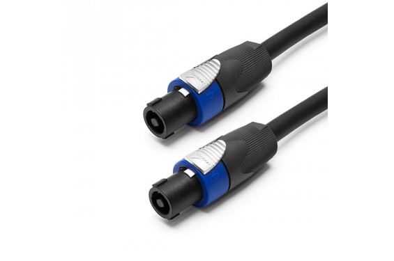 TESCA - C&acirc;ble jumper HP 4x4&sup2; - Speakon Femelle vers Speakon Femelle avec Neutrik NL4FX - 10m (Neuf)