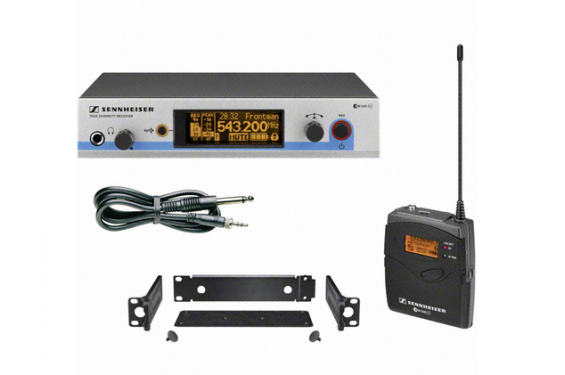 SENNHEISER - Système UHF de poche - Récepteur EM 500 rackable - EW 572 G3 B (Neuf)