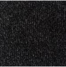 Rouleau de moquette Noir avec film - 40mx2m (Neuf)