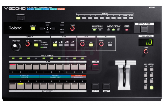 ROLAND -  V 800HD - M&eacute;langeur vid&eacute;o multi format HD (Neuf)