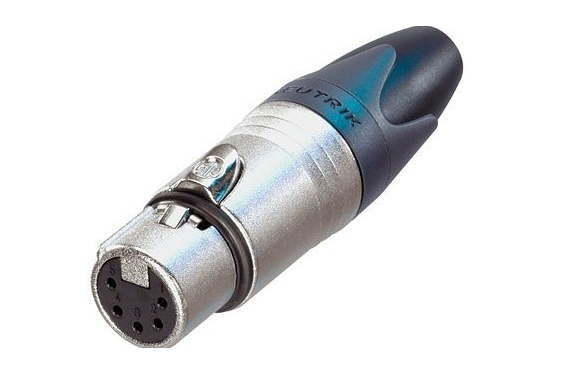 NEUTRIK - Fiche Femelle XLR 5 p&ocirc;les NC5FX (Neuf)