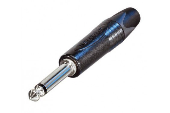 NEUTRIK - Fiches Jack Mono 6,3mm - Noir (Neuf)