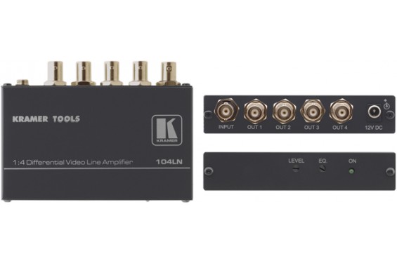 KRAMER - Composite video differential amplifier line 104LN (New)