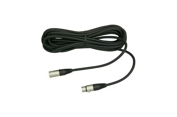 XLR cable with connectors NC5MXX 2 x Males 5 special contacts DMX IN Martin Light Jockey - 3m (New)