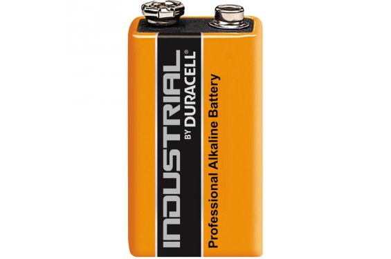 DURACELL INDUSTRIAL - Pile alcaline 6LR61 - 9V - 550mAh (Neuf)