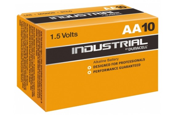 DURACELL INDUSTRIAL - LR06 AA Alkaline-Manganese Dioxide battery 1.5V - 2700 mAh - Box of 100 pieces (New)