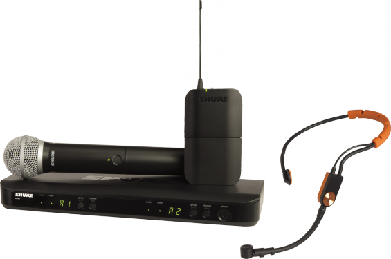 SHURE - Ensemble micro &agrave; main HF sans fil BLX1288e/SM31(Neuf)