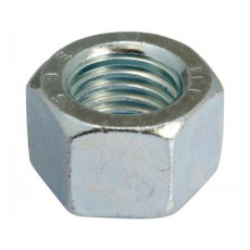 Écrou hexagonal HU ISO 4032 acier classe 8 ZN 12 mm Boîte de 25 pièces (Neuf)