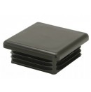 Bouchon/Embout carré - Noir 25x25x11,5 (Neuf)