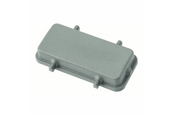 HARTING - Couvercle pour embases &agrave; encastrer et &agrave; monter en saillie  - Gris (Neuf)