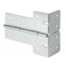 ADAM HALL - Hardware 2641 - Combinaison charnière et 2 renforts d'angle - Acier pour flight-case (Neuf)