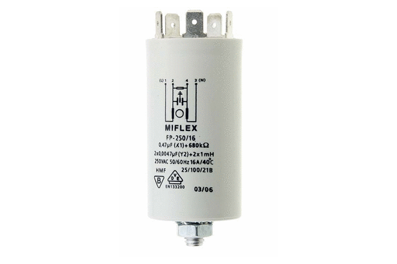 Filtre secteur MIFLEX FP-250/16 anti-interférence (Neuf)
