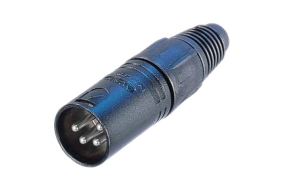 NEUTRIK - Fiche M&acirc;le XLR 4 p&ocirc;les NC4M-BAG(Neuf)