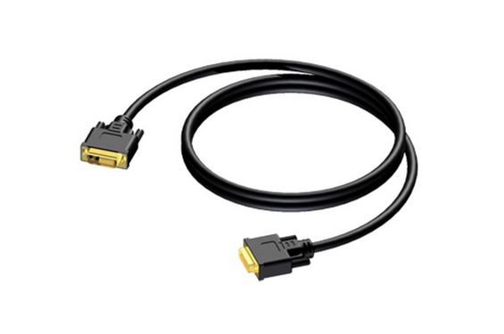 PROCAB - Câble DVI-D mâle vers DVI-D mâle - Dual Link - 20m (Neuf)
