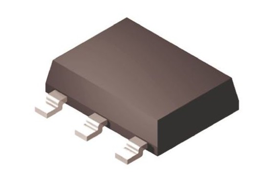 Transistor MOSFET - IRLL110PBF - Canal-N - 1.5A - 100 V - SOT-223 - 4 broches (Neuf)