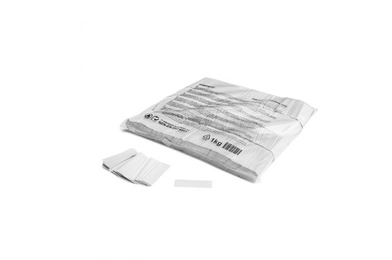 MAGIC FX - White rectangular confetti - 1kg (New)