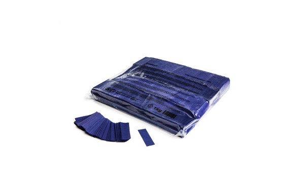 Confettis rectangulaires - Bleu Foncé - 1kg (Neuf)