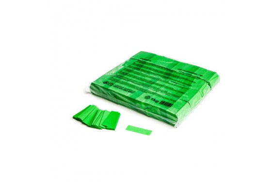 Confettis rectangulaires - Vert Clair - 1kg (Neuf)
