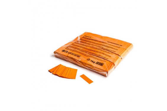 MAGIC FX - Confetti Rectangular - Orange - 1kg (New)