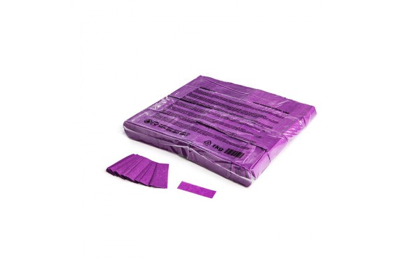 MAGIC FX - Confettis rectangulaires - Violet - 1kg (Neuf)
