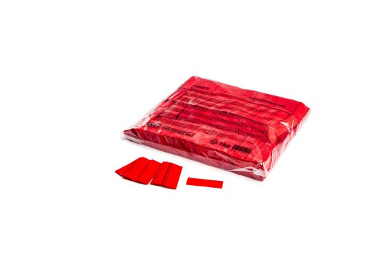 Confettis rectangulaires - Rouge - 1kg (Neuf)