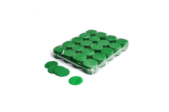 MAGIC FX - Confettis rond -  Vert Fonc&eacute; - 1kg (Neuf)