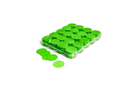 MAGIC FX - Confettis rond -  Vert Clair - 1kg (Neuf)