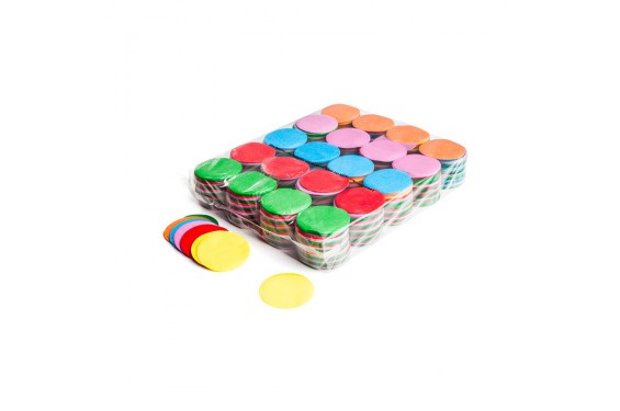 MAGIC FX - Confettis rond -  Multicolore - 1kg (Neuf)
