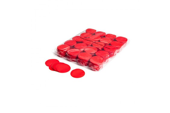 MAGIC FX - Confettis rond - Rouge - 1kg (Neuf)
