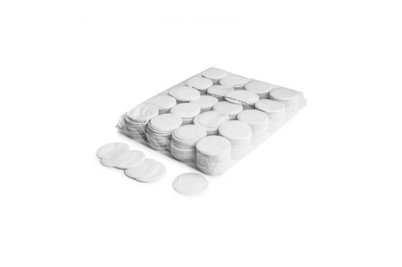 MAGIC FX - Confettis rond -  Blanc - 1kg (Neuf)