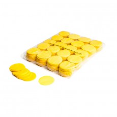 MAGIC FX - Confettis rond - Jaune - 1kg (Neuf)