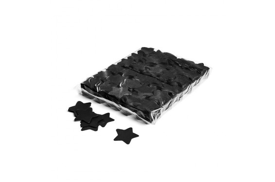Confettis &eacute;toile - Noir - 1kg (Neuf)