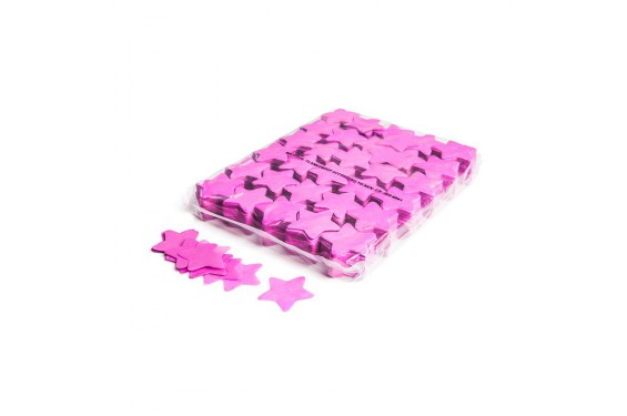 Confettis &eacute;toile - Rose - 1kg (Neuf)