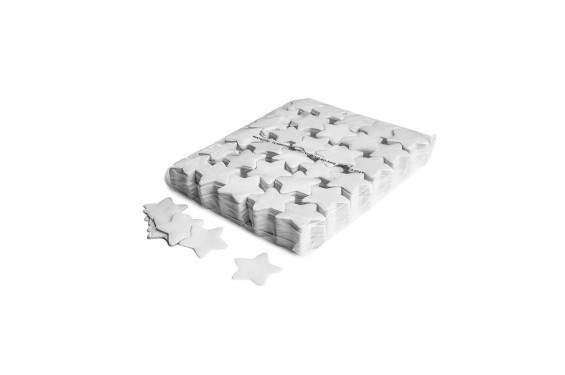 Confettis &eacute;toile - Blanc - 1kg (Neuf)