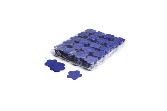 Confettis fleur - Bleu Fonc&eacute; - 1kg (Neuf)