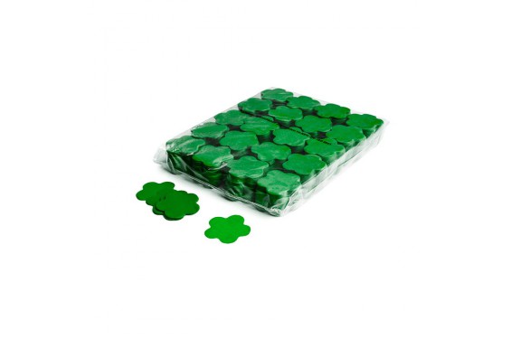 Confettis fleur - Vert Fonc&eacute; - 1kg (Neuf)