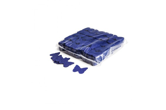 Confettis Papillon - Bleu Fonc&eacute; - 1kg (Neuf)