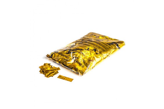 MAGIC FX - Confettis Métalliques rectangulaires - Gold rectangulaire - 1kg (Neuf)