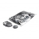 MEGIC FX - Metallic Confetti Round - Silver - 1kg (New)