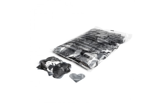 MAGIC FX - Metallic confetti heart - Silver - 1kg (New)
