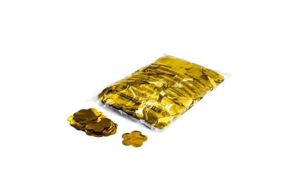 MAGIC FX - Metallic Confetti Flower - Gold - 1kg (New)
