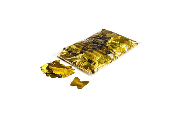 MAGIC FX - Metallic Confetti Butterfly - Gold - 1kg (New)